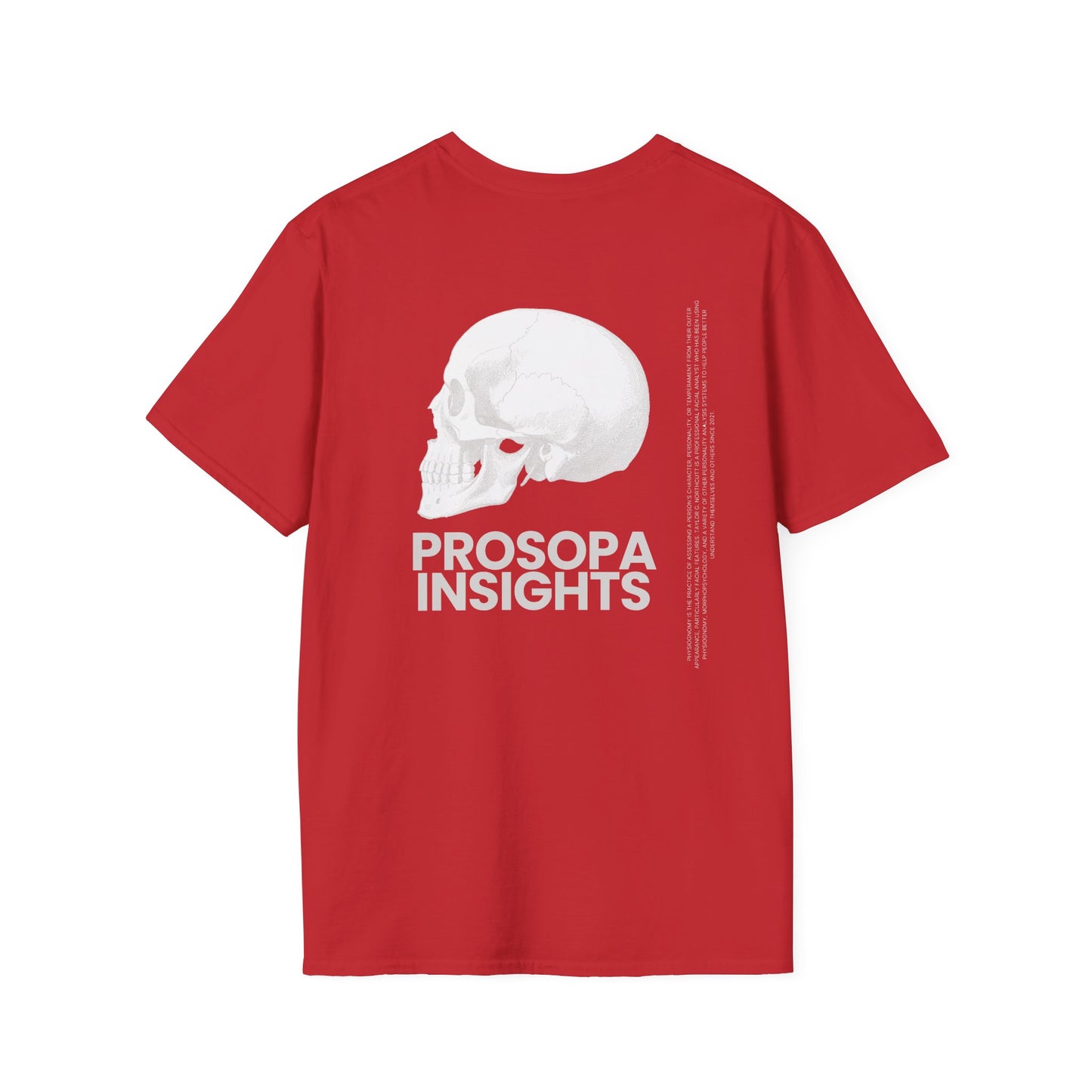 Prosopa Insights Skull Profile T-shirt