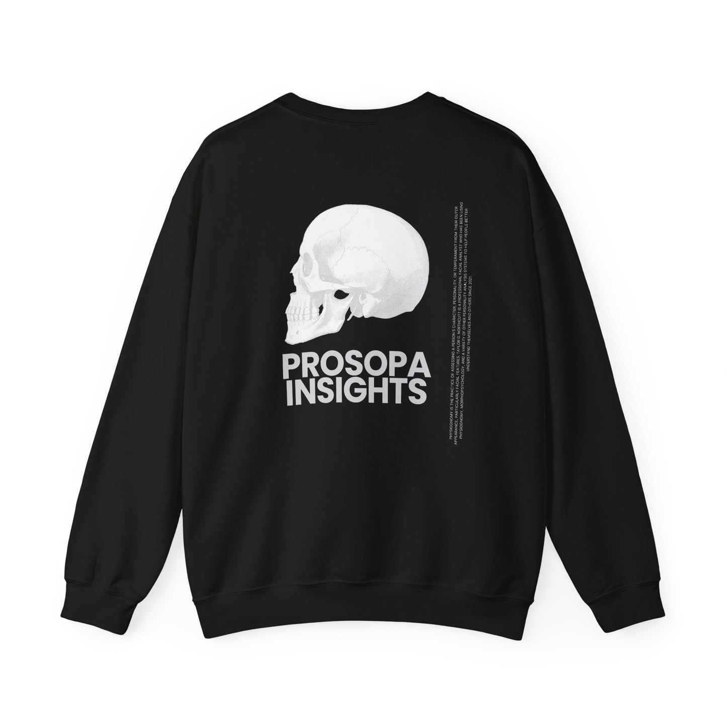 Prosopa Insights Skull Profile Sweatshirt