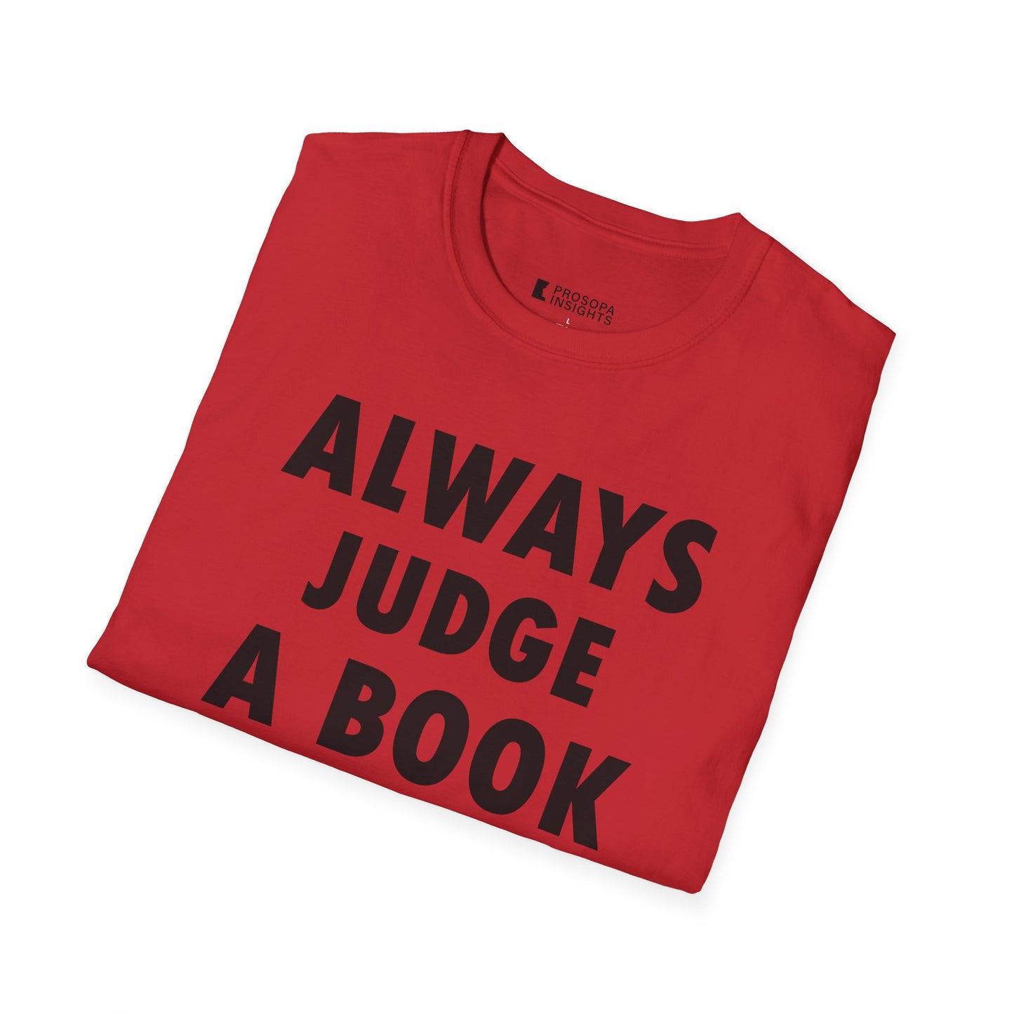 "Always Judge a Book by Its Cover" T-Shirt