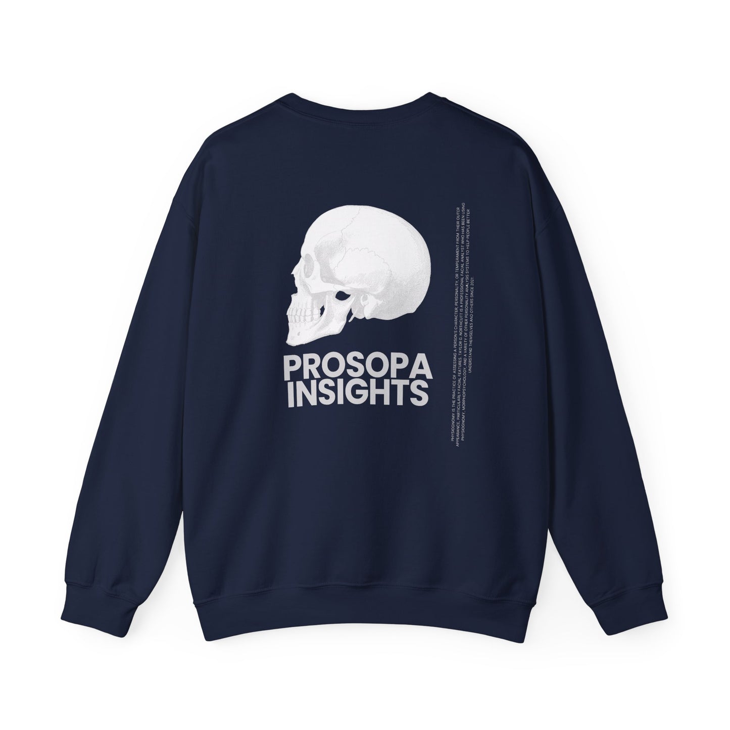 Prosopa Insights Skull Profile Sweatshirt