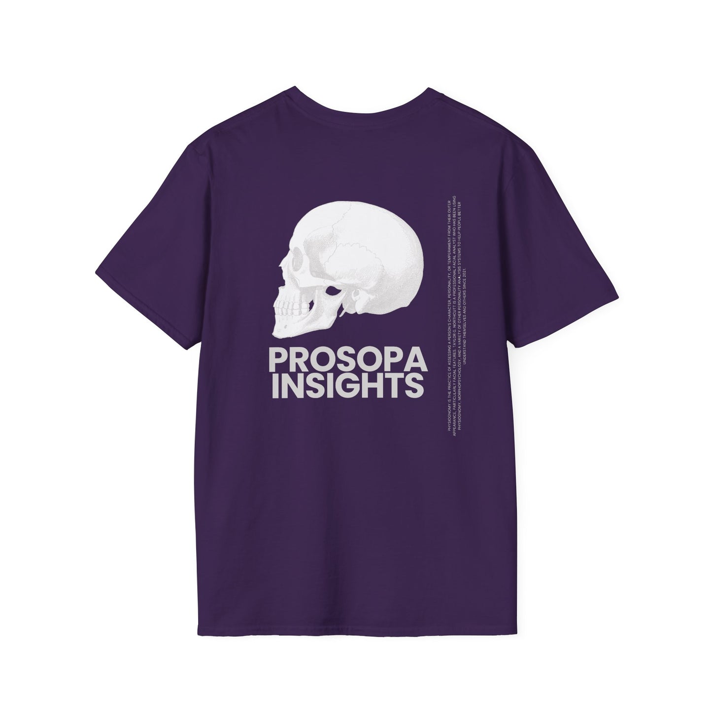 Prosopa Insights Skull Profile T-shirt