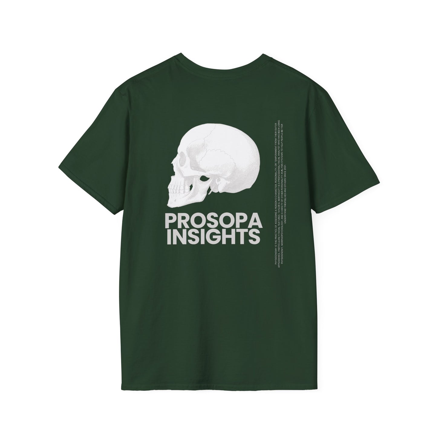 Prosopa Insights Skull Profile T-shirt